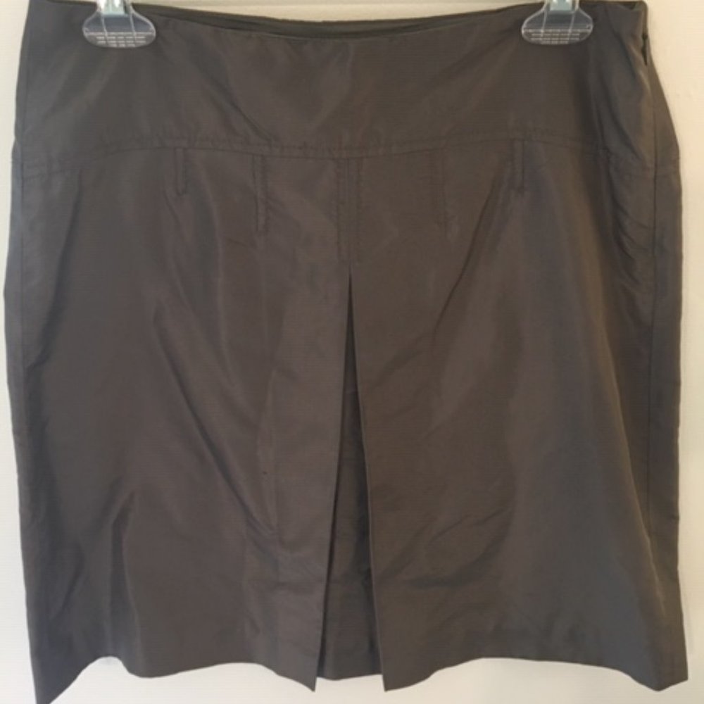Gray Silk J.Crew Skirt - Size 4